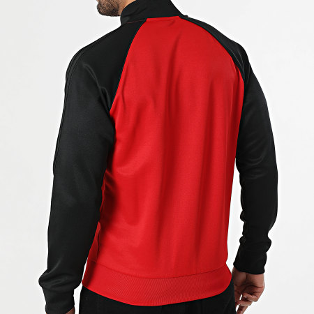 Adidas Originals - Veste Zippée A Bandes KE3510 Rouge Noir