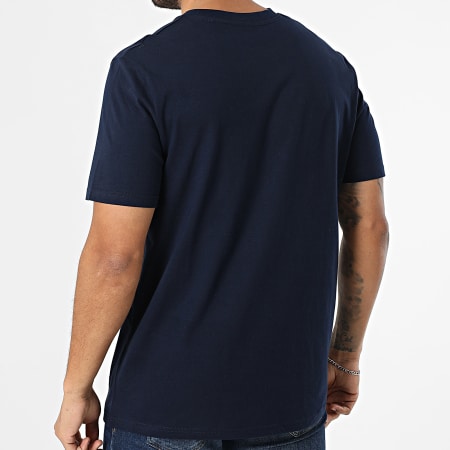 DC Comics - Camiseta Oversize Gran Parche Bordado Azul Marino