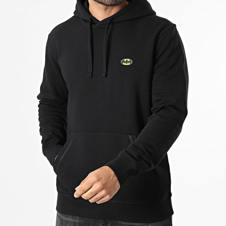 DC Comics - Sweat Capuche Patch Brodé Noir