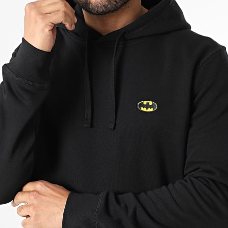 DC Comics - Sweat Capuche Patch Brodé Noir