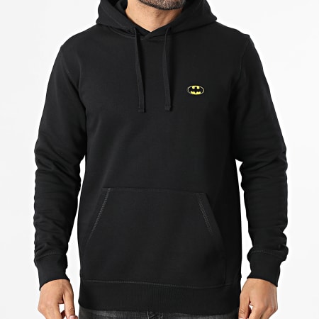 DC Comics - Sweat Capuche Patch Brodé Noir
