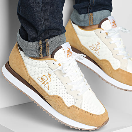 Le Coq Sportif - Zapatillas Jet Star 2610566 Blanco Óptico Oak Buff