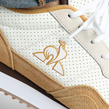 Le Coq Sportif - Zapatillas Jet Star 2610566 Blanco Óptico Oak Buff