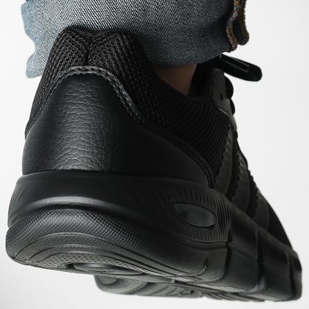 Adidas Sportswear - Baskets Cloudfoam Flex Laces HQ4855 Core Black Grey Six