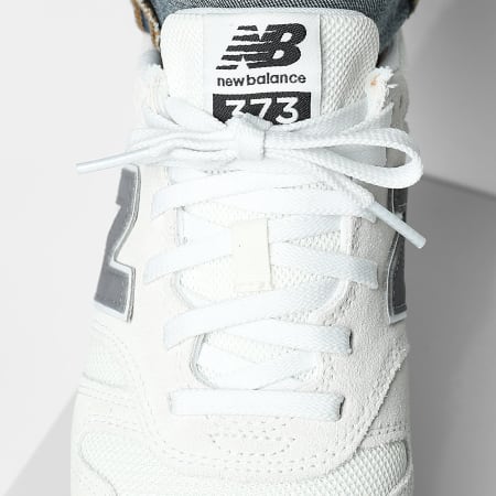 New Balance - Baskets 373 U3739VC Cloud White Dark Grey