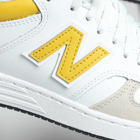 New Balance - Sneakers 480 U480L8BK White Beige Yellow - Ryses