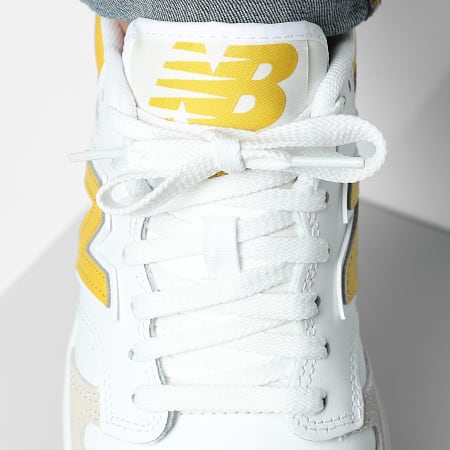 New Balance - Sneakers 480 U480L8BK White Beige Yellow - Ryses