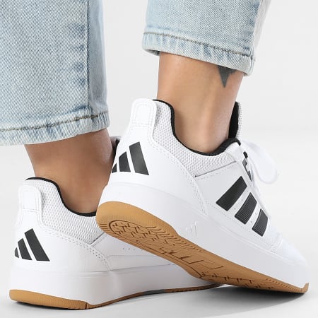 Adidas Performance - Zapatillas Mujer Tensaur Sport 3.0 K JQ1856 Calzado Blanco Core Negro Gum 10
