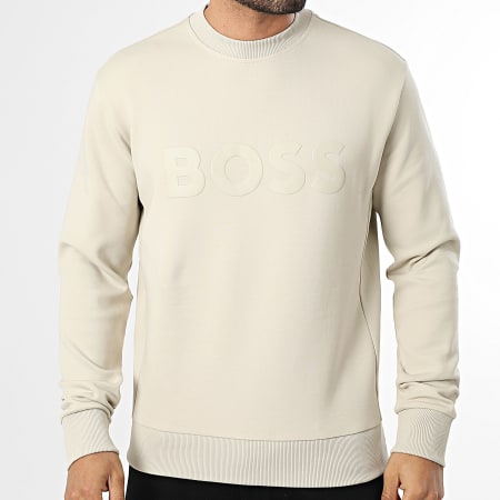 BOSS - Sweat Crewneck Salbo 50555516 Beige