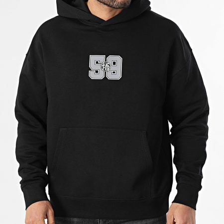 Dragon Ball Z - Sweat Capuche Relaxed US Big Back Noir
