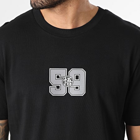 Dragon Ball Z - Tee Shirt Oversize Large US Big Back Noir