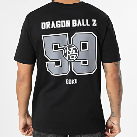 Dragon Ball Z - Tee Shirt Oversize Large US Big Back Noir