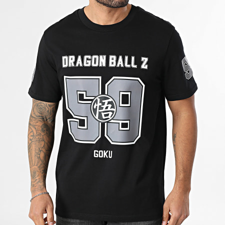 Dragon Ball Z - Tee Shirt Oversize Large US Big Front Noir