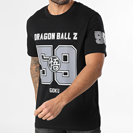 Dragon Ball Z - Tee Shirt Oversize Large US Big Front Noir