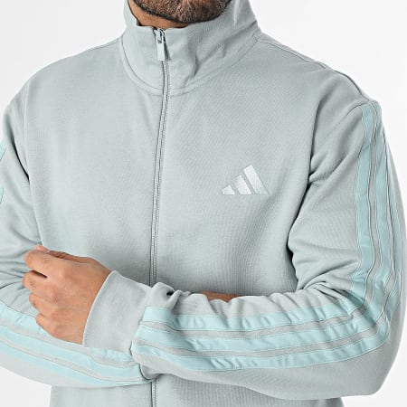 Adidas Sportswear - Ensemble De Survetement A Bandes 3 Stripes KC0697 Vert Clair