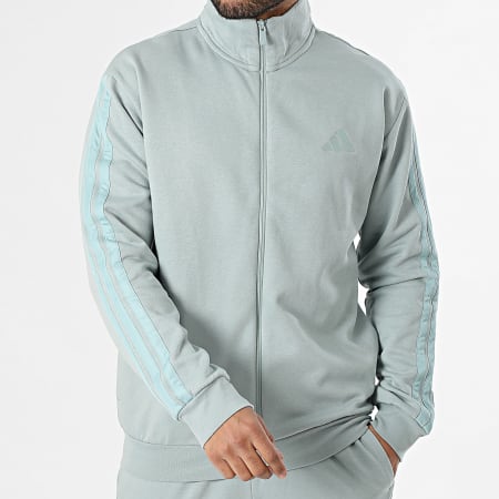 Adidas Sportswear - Ensemble De Survetement A Bandes 3 Stripes KC0697 Vert Clair
