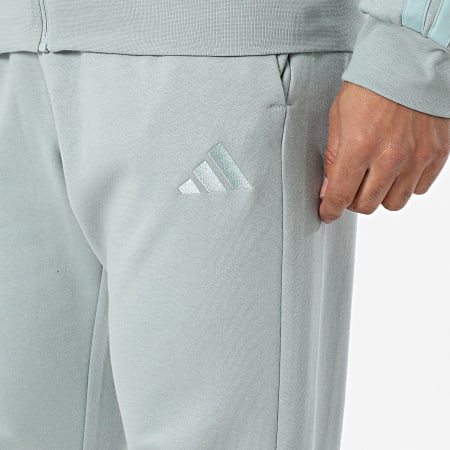 Adidas Sportswear - Ensemble De Survetement A Bandes 3 Stripes KC0697 Vert Clair