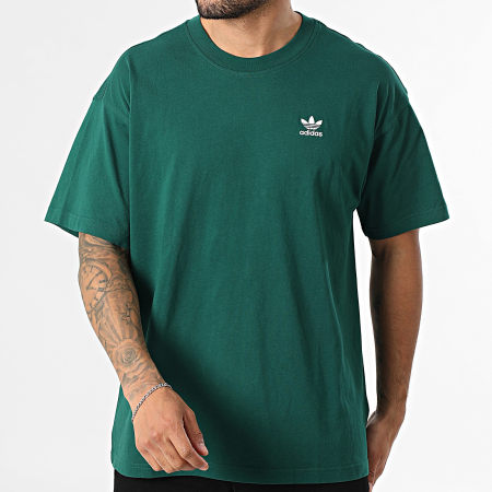Adidas Originals - Tee Shirt Oversize Large Essential KD1320 Vert Foncé
