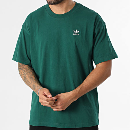 Adidas Originals - Tee Shirt Oversize Large Essential KD1320 Vert Foncé