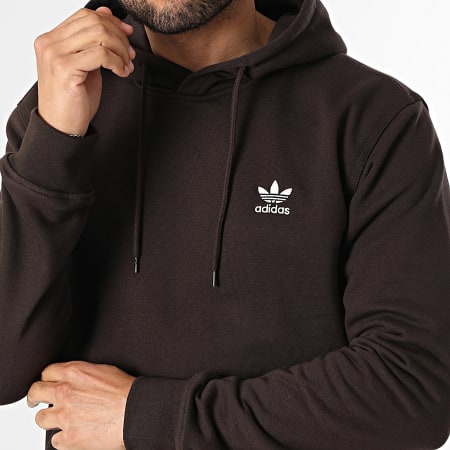 Adidas Originals - Sweat Capuche Essential KE1144 Marron Foncé