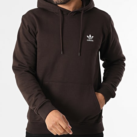 Adidas Originals - Sweat Capuche Essential KE1144 Marron Foncé