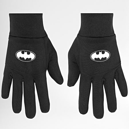 DC Comics - Guantes Logo Negro Reflejante
