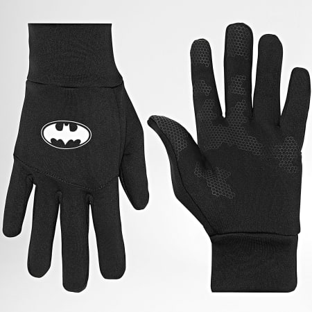 DC Comics - Gants Logo Noir Blanc