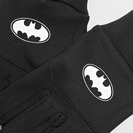 DC Comics - Gants Logo Noir Blanc