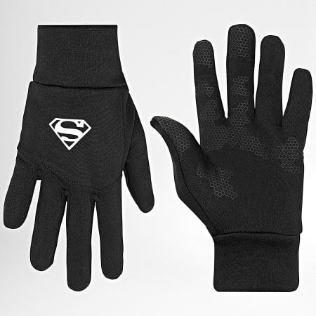 DC Comics - Gants Logo Noir Blanc