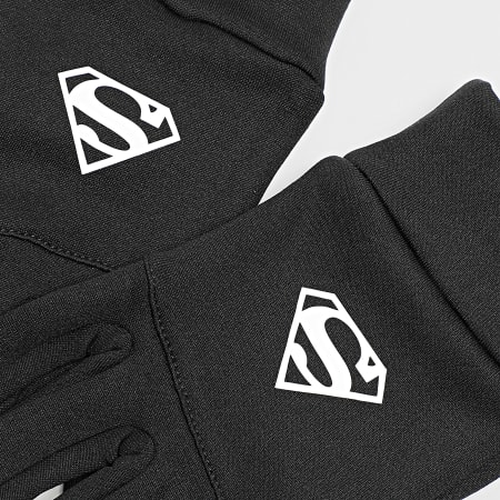 DC Comics - Gants Logo Noir Blanc