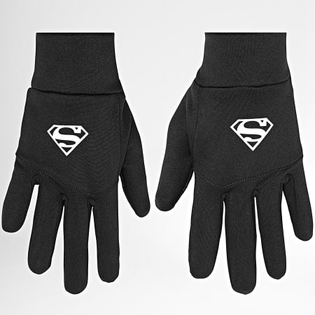 DC Comics - Gants Logo Noir Blanc
