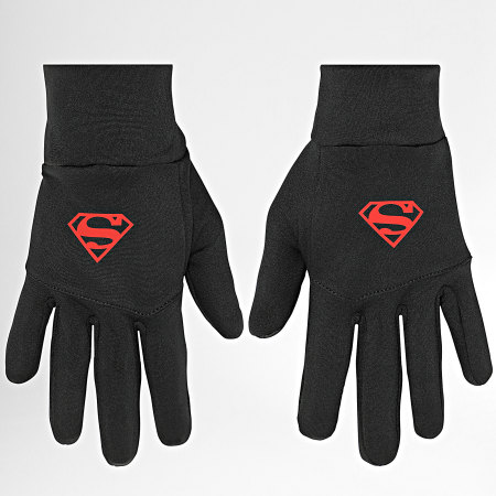 DC Comics - Gants Logo Noir Rouge
