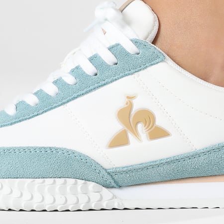 Le Coq Sportif - Zapatilla Mujer Veloce I W 2410712 Blanco Óptico Azul Cristal