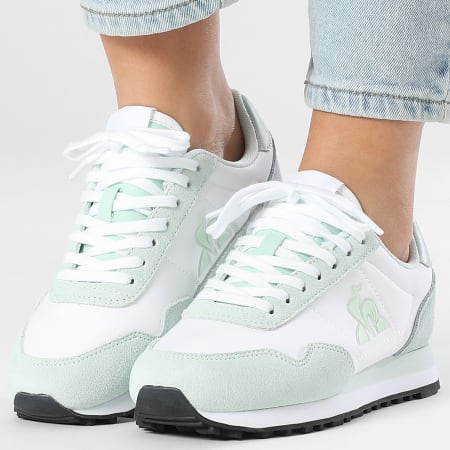 Le Coq Sportif - Zapatilla Mujer Astra W 2610516 Blanco Óptico Claro Aqua