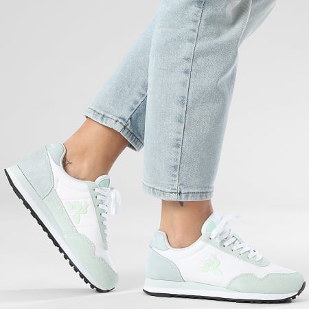 Le Coq Sportif - Zapatilla Mujer Astra W 2610516 Blanco Óptico Claro Aqua