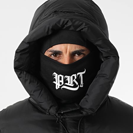 PRT - Pasamontañas Logo Negro