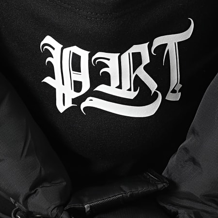 PRT - Pasamontañas Logo Negro