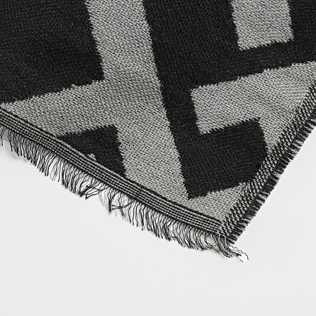 Tommy Hilfiger - Echarpe Monogram Heavy 8051 Noir Gris