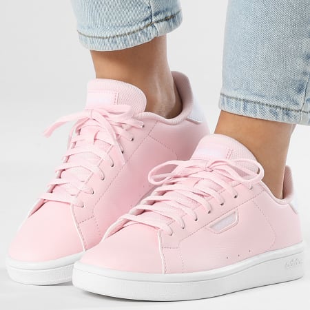 Adidas Performance - Zapatillas Mujer Urban Court IF4091 Clear Pink Footwear White