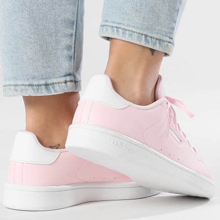 Adidas Performance - Zapatillas Mujer Urban Court IF4091 Clear Pink Footwear White
