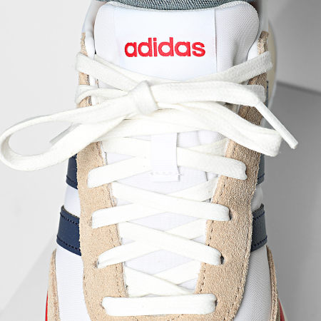 Adidas Performance - Zapatillas Run 70s 2.0 JR2381 Footwear White Dark Blue Warm Sandstone