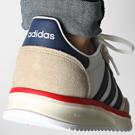 Adidas Performance - Zapatillas Run 70s 2.0 JR2381 Footwear White Dark Blue Warm Sandstone