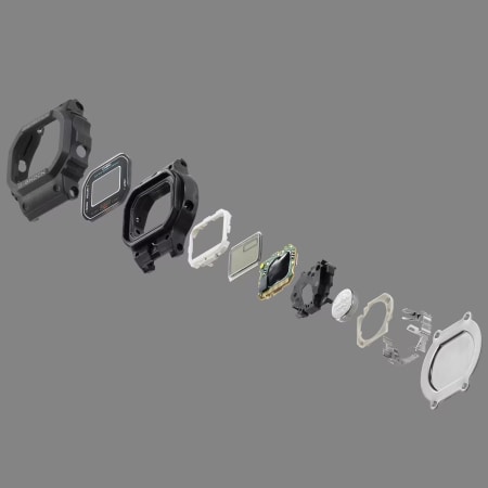 G-Shock - Bague Montre G-Shock DWN-5600-1ER Noir