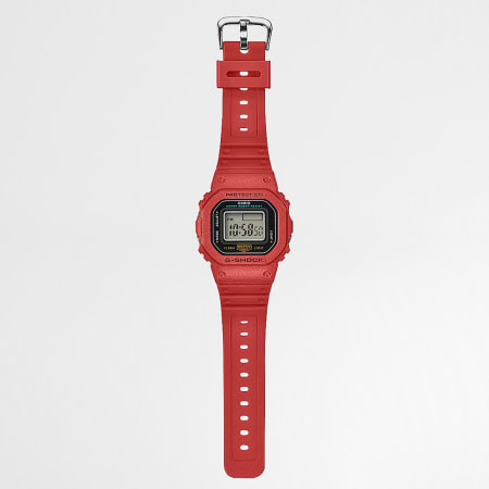 G-Shock - Bague Montre G-Shock DWN-5600-4ER Rouge