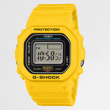 G-Shock - Bague Montre G-Shock DWN-5600-9ER Jaune