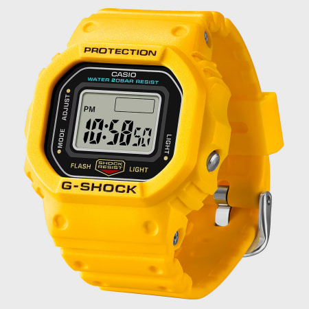 G-Shock - Bague Montre G-Shock DWN-5600-9ER Jaune