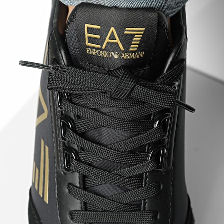 EA7 Emporio Armani - Zapatillas 7X000541-AF18609 Triple Black Gold