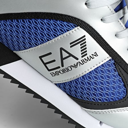 EA7 Emporio Armani - Zapatillas 7X000334-AF18610 Plata Mar Turco Negro