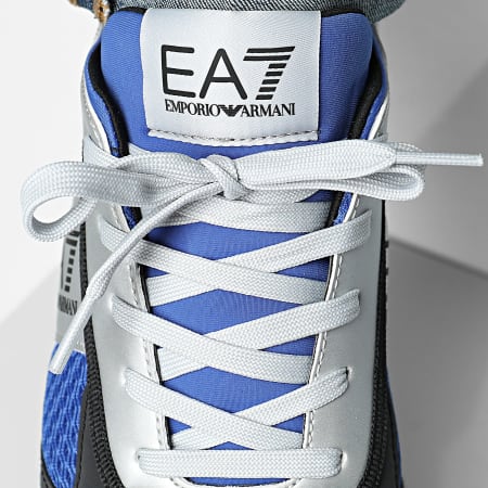EA7 Emporio Armani - Zapatillas 7X000334-AF18610 Plata Mar Turco Negro
