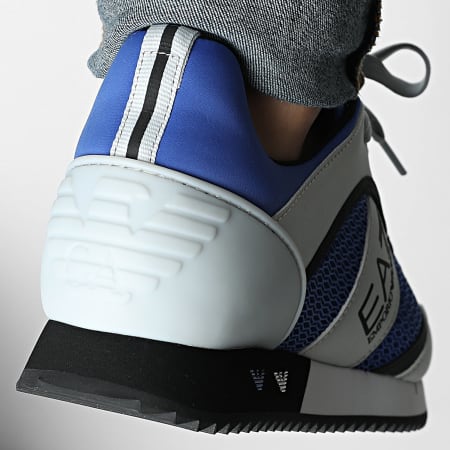 EA7 Emporio Armani - Zapatillas 7X000334-AF18610 Plata Mar Turco Negro